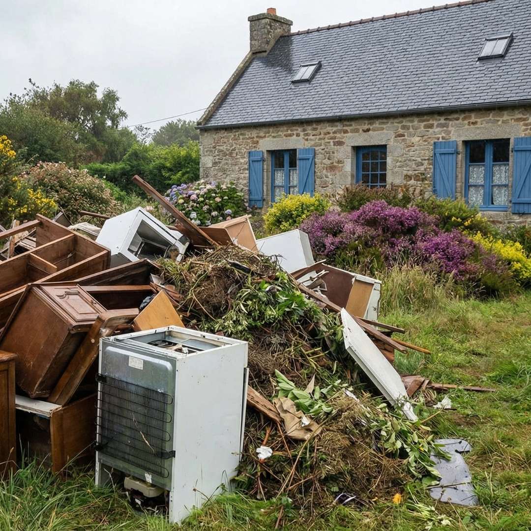 Les Débarrasseurs des Charentes en action